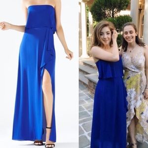 Stunning Bcbg blue felicity gown/dress - worn once